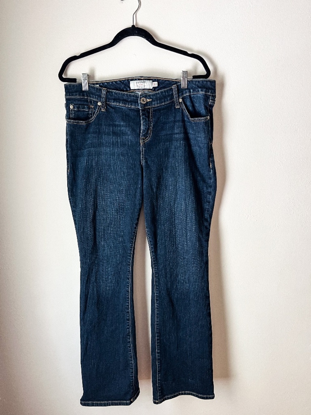 Torrid Relaxed Boot Jeans Women's 16R Dark Wash Mid Rise Stretch Bootcut Denim